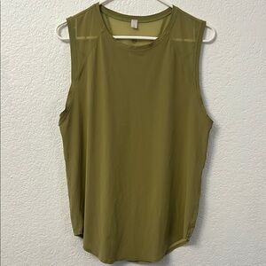 lululemon athletica Khaki Muscle Tee